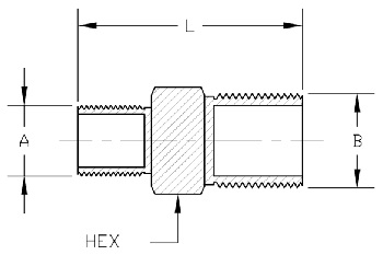 Air Sentry, Adapter, 1/2