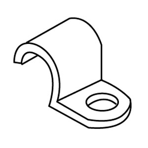Trico, Tubing Clips, 6 mm, 1 Clip, FT-1003M Image
