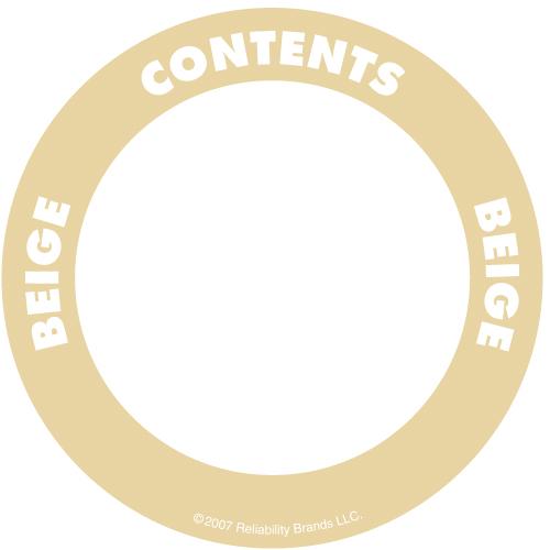 Oil Safe, Contents Label - 2