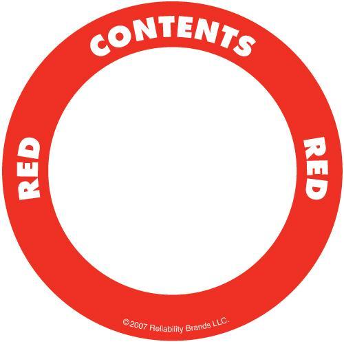 Oil Safe, Contents Label - 2