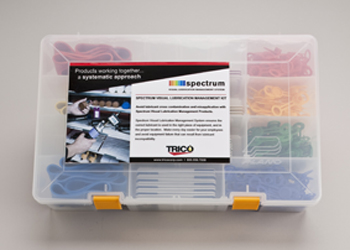 Trico Spectrum Sample Kit 1/4-28 Grease Caps Collars Tags 37087 Image